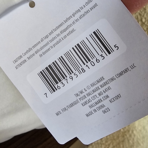 Hallmark Hot Cocoa and Marshmallow Magnetic Plush 18 Inch Better Together BFF - Picture 8 of 16